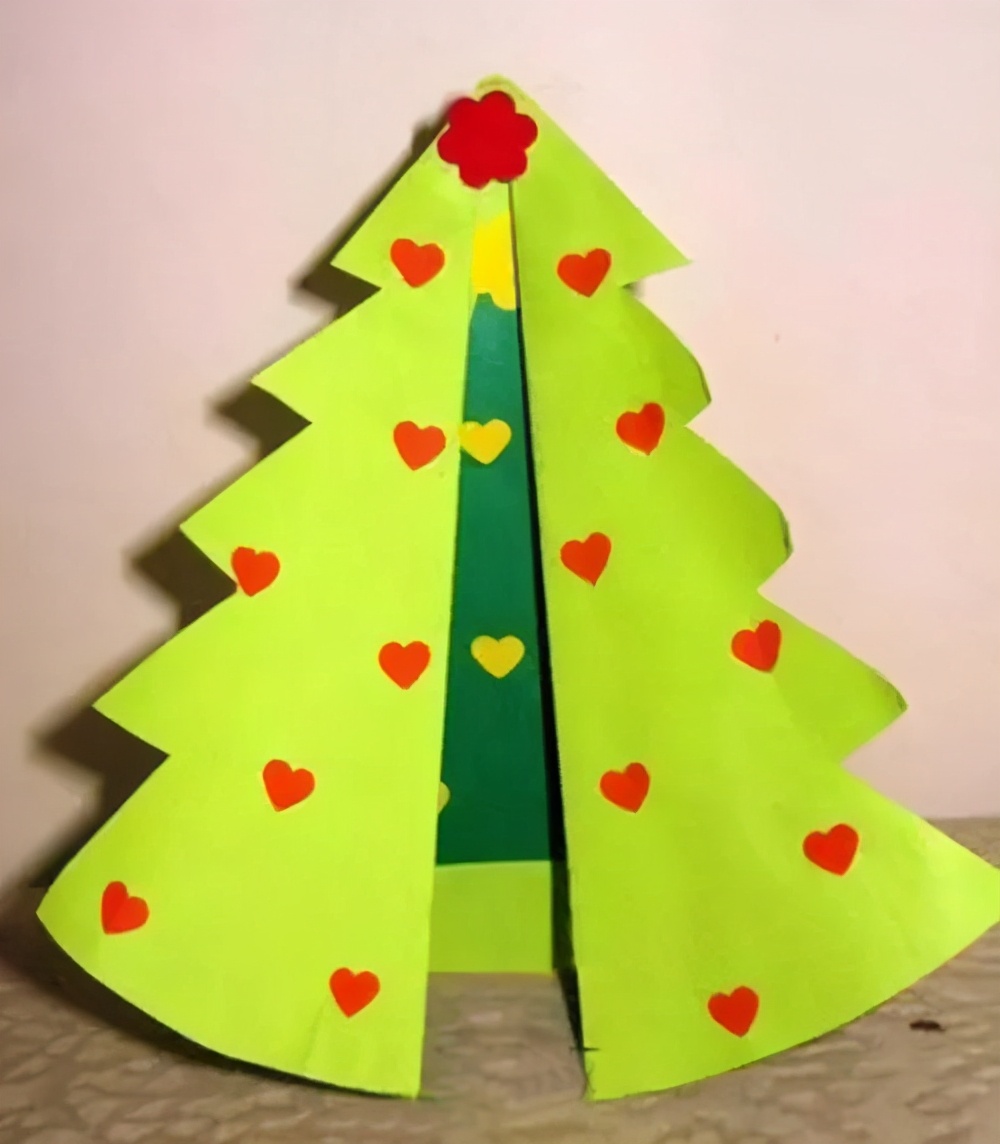 圣诞树手工如何制作流程圣诞树手工制作方法