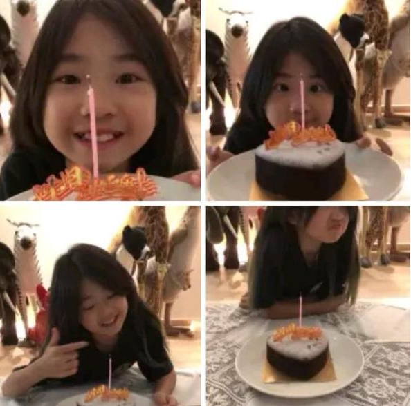 曹格為10歲女兒慶生，“開掛式顏值”太吸睛，網友：最美星二代