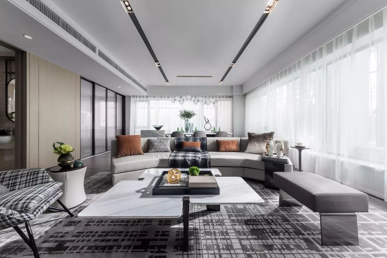 上海天成高级灰公寓 易唐设计案例分享