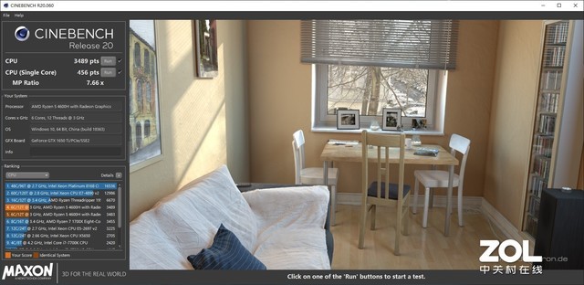 锐龙H真给劲儿 联想拯救者R7000 2020首测