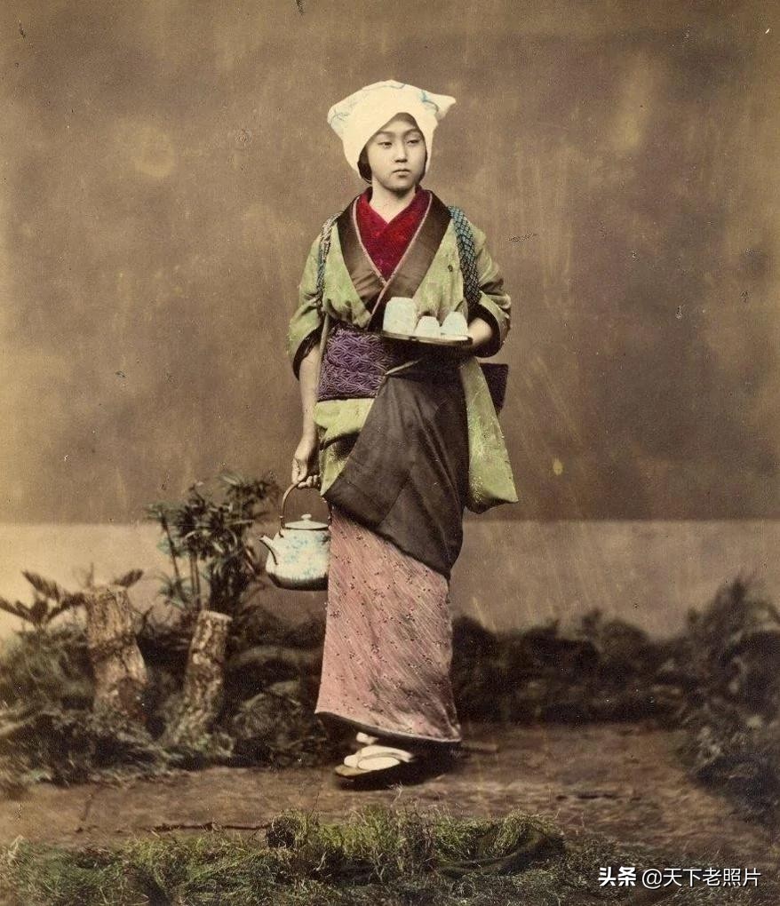 1860年代的日本人长什么样？来看真实彩色写真照