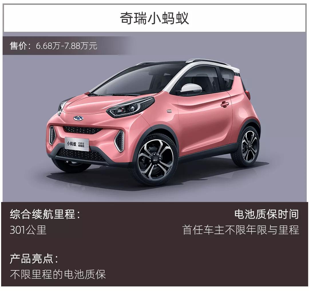 城市代步好选择，这些几万元的纯电车强过五菱宏光MINI EV