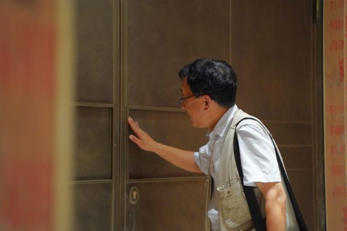 河南博物院——乘风破浪的「铁强门业•希尔顿」超大防火铜门