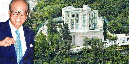 李嘉诚的千万豪宅曝光，这大门一看就有钱，真