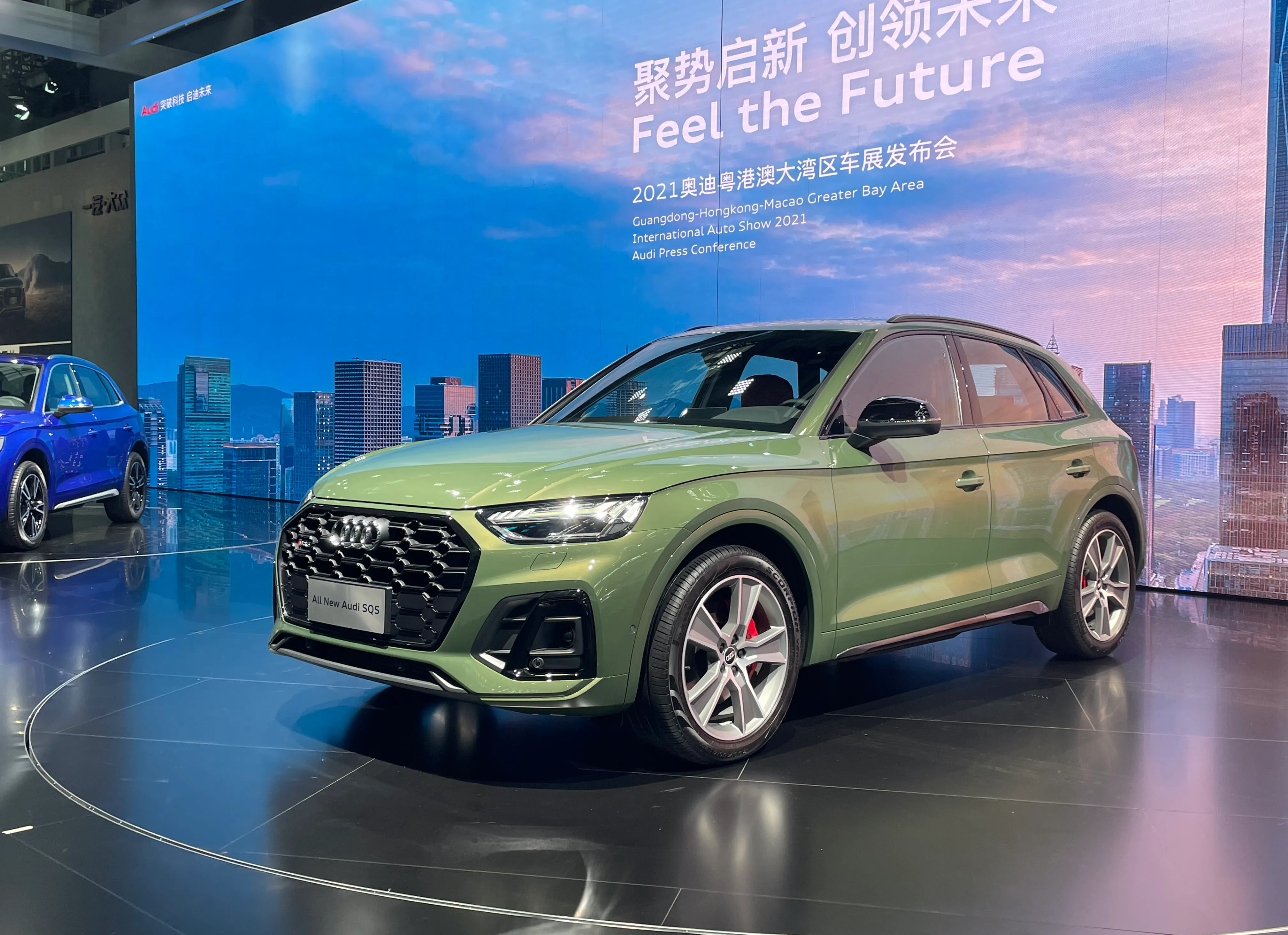 正宗quattro全时四驱+3.0T动力,新款奥迪SQ5上市,售63.28万元