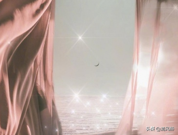 唯美可爱说说心情短语 星星是银河递给月亮的情书图片