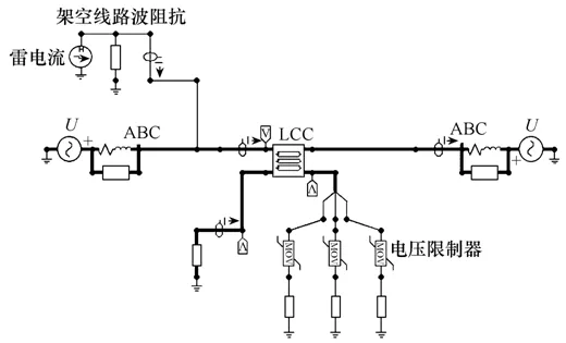 高压电缆金属外护套的感应电压分析计算及相关保护设备选型