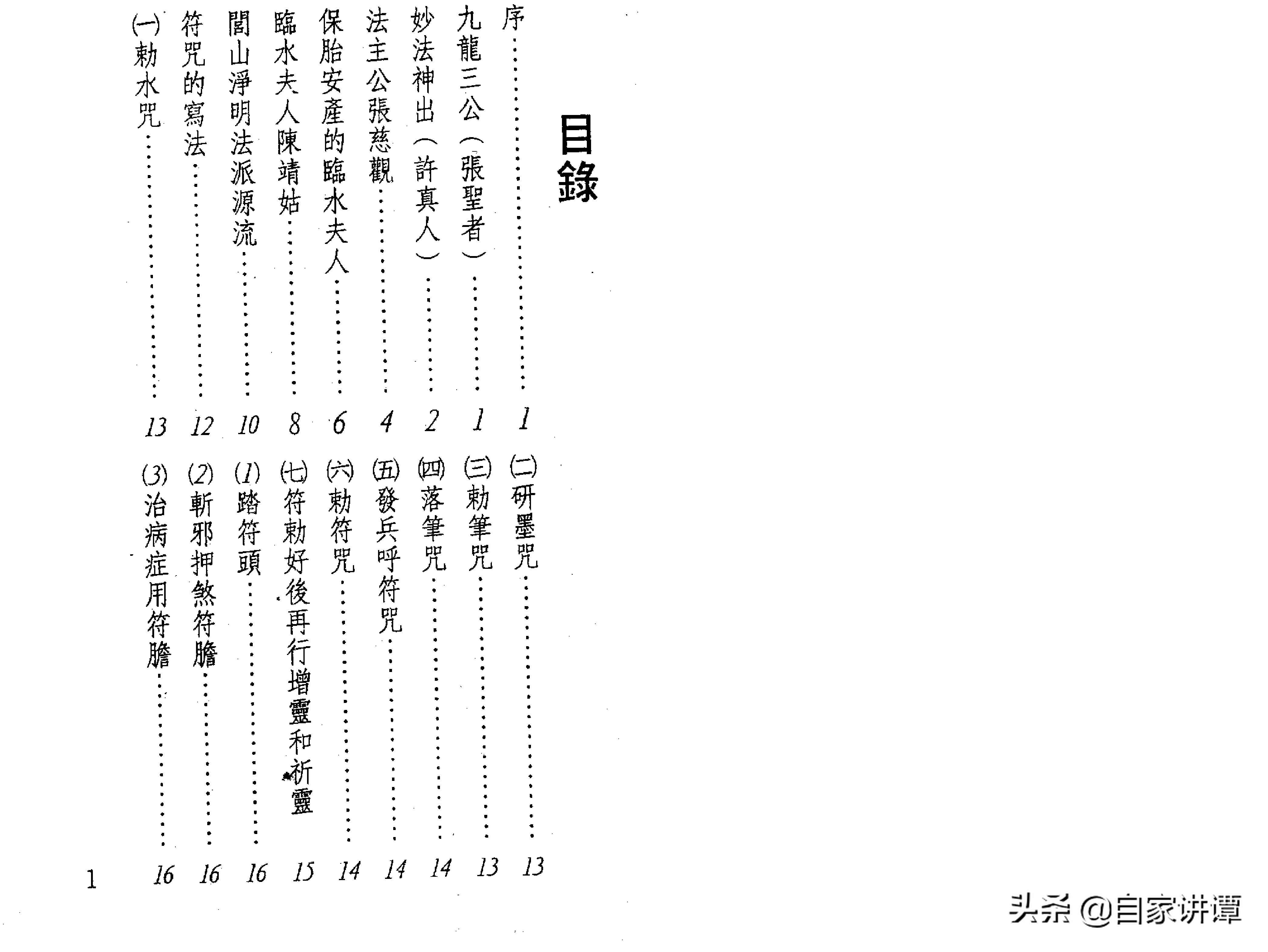 符咒类旧书——《万教符咒开运秘笈》1