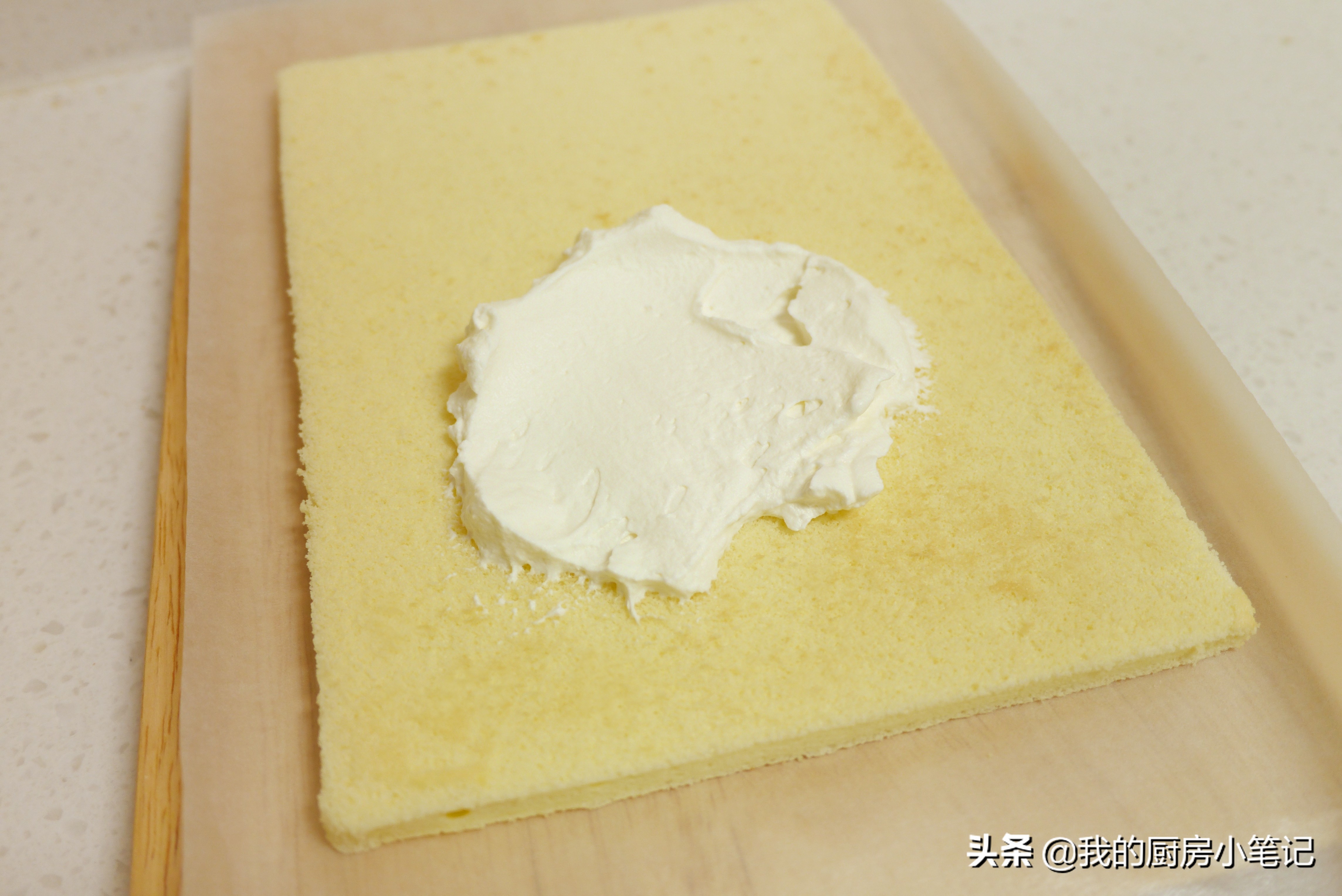 香香軟軟的蛋糕卷，卷出幸福好味道，給小朋友一個甜蜜的回憶