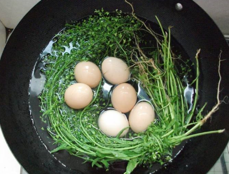 图片[5]-荠菜煮鸡蛋的做法-起舞食谱网