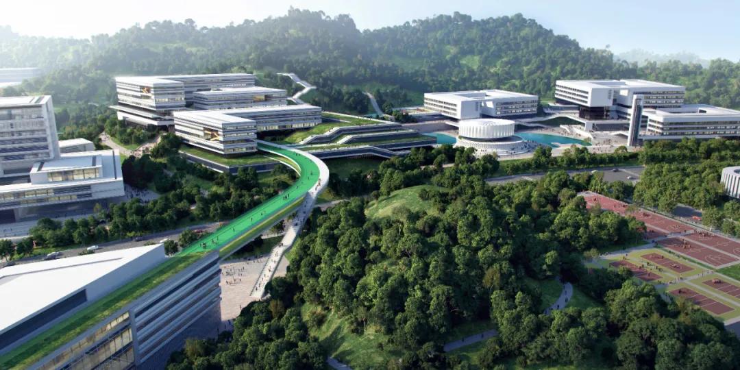 一核两园 书香溢谷 | 重庆电力高等专科学校总体规划设计