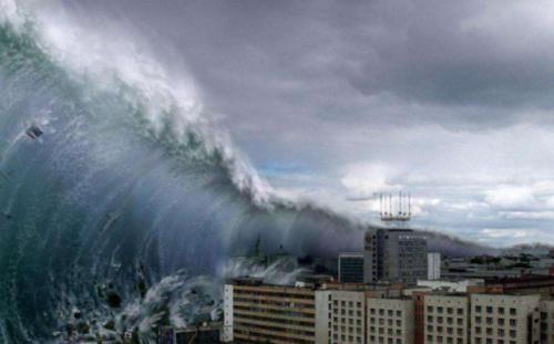 地球目前已知最强的海啸，让大半个地球都陷入