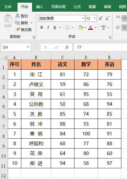 Excel轻松给数据设置颜色：让不同数据显示不同颜色