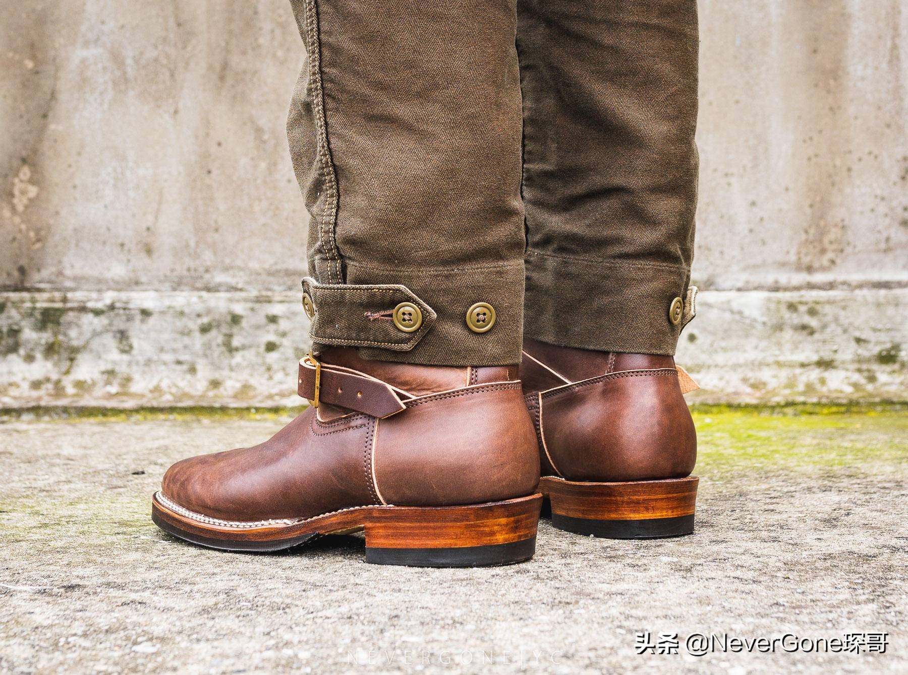 一双少见但高端的电工雨鞋——Viberg 2060马皮工程师