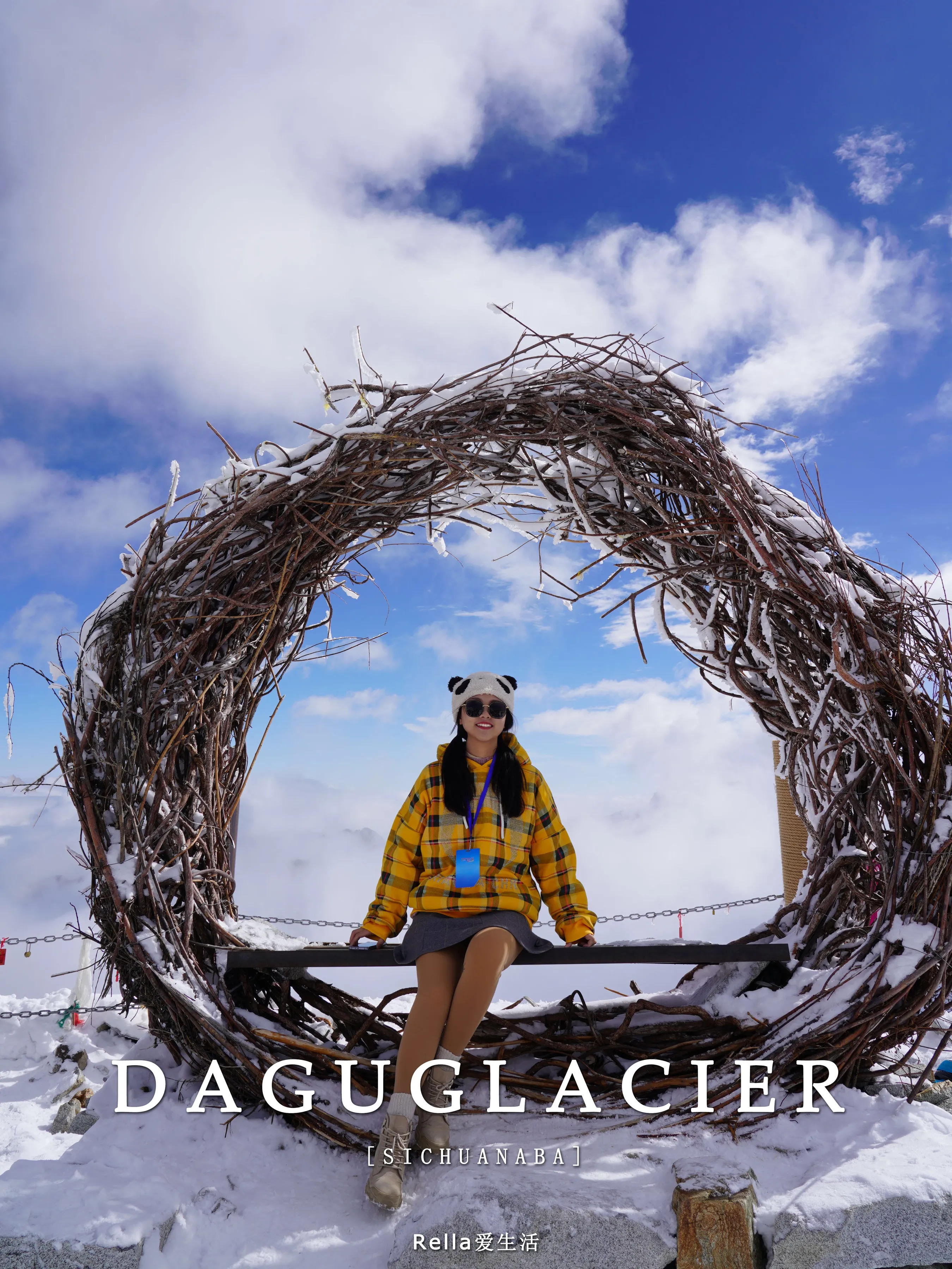 Sichuan Aba·Western Sichuan Little Switzerland·Dagu Glacier Sanao Snow Mountain