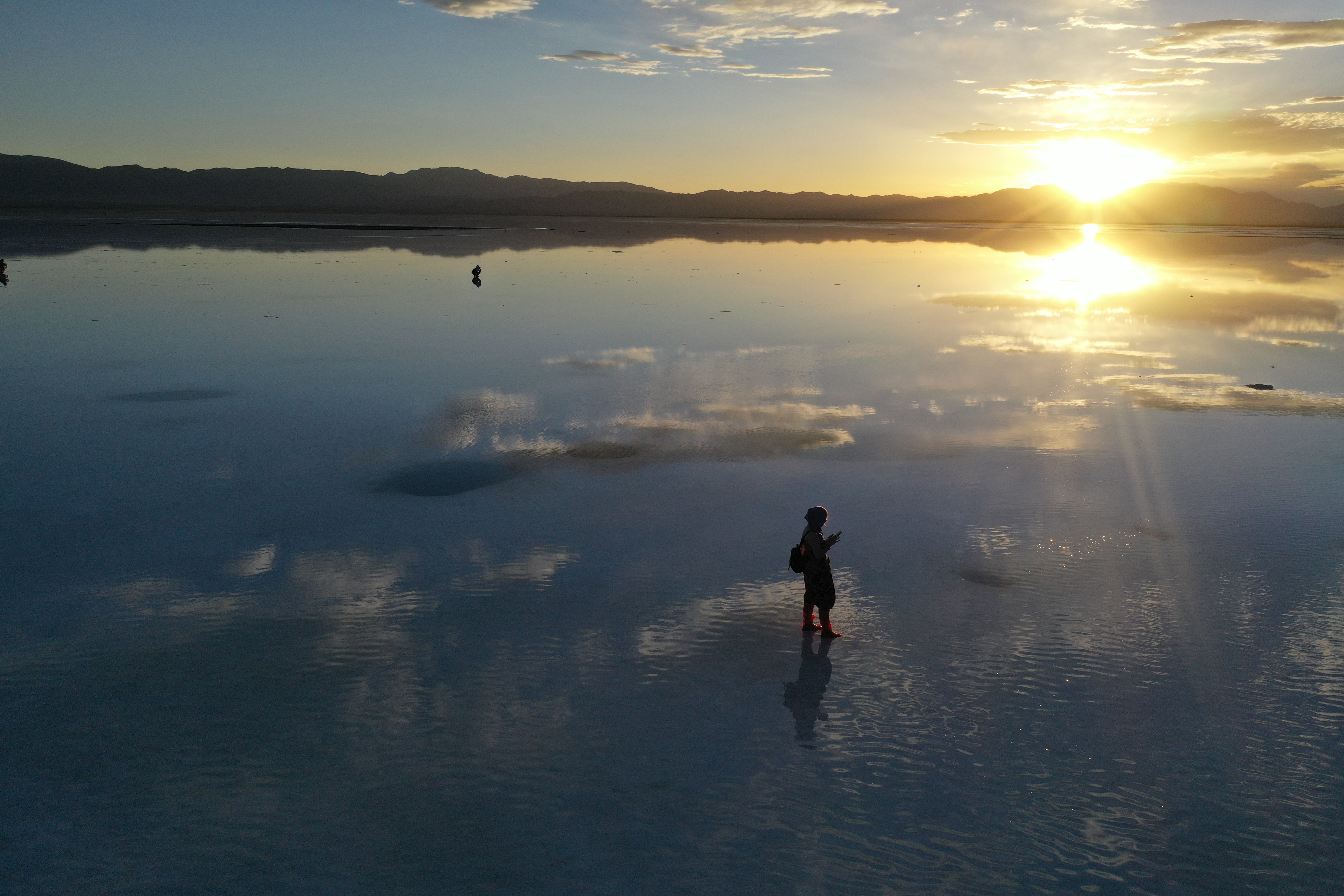 茶卡盐湖——-来自青海的梦幻之镜