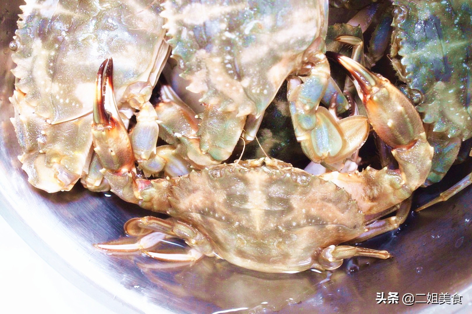 爱吃螃蟹但不会挑？老渔民教您2招，保准个个肥嫩，太香了