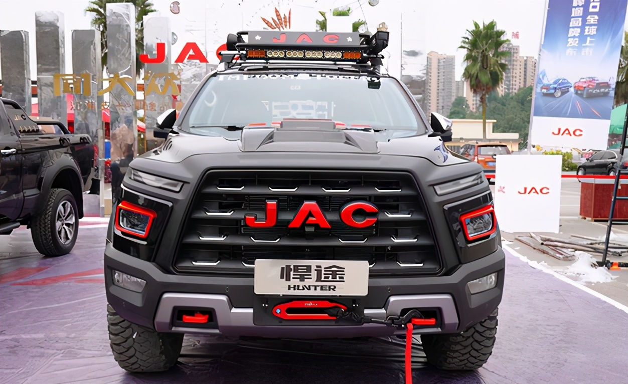 国外有悍马，国内有悍途！江淮全新皮卡品牌发布，叫板长城炮