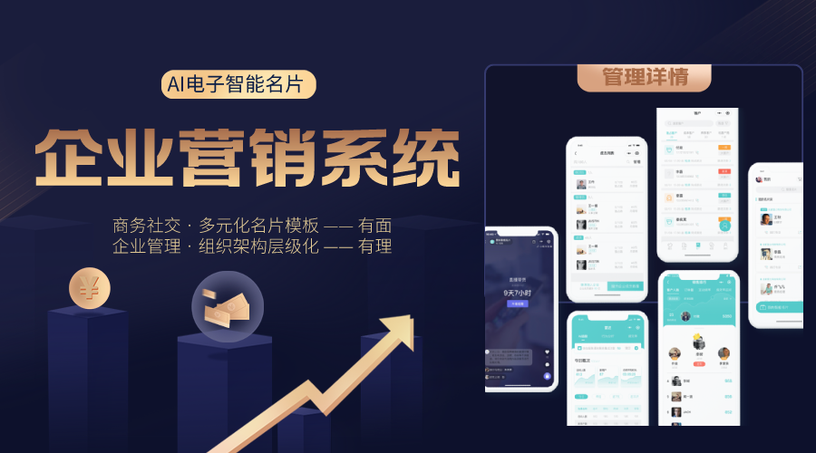 电子名片，智能营销系统，壹脉销客完美演绎