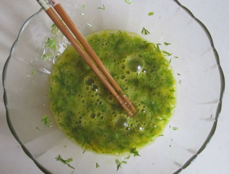 圖片[4]-茴香雞蛋餅做法 香軟嫩營養高好吃-起舞食譜網