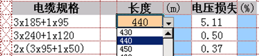 利用Excel提高設(shè)計工作的效率：針對電纜截面選擇的自動化表格