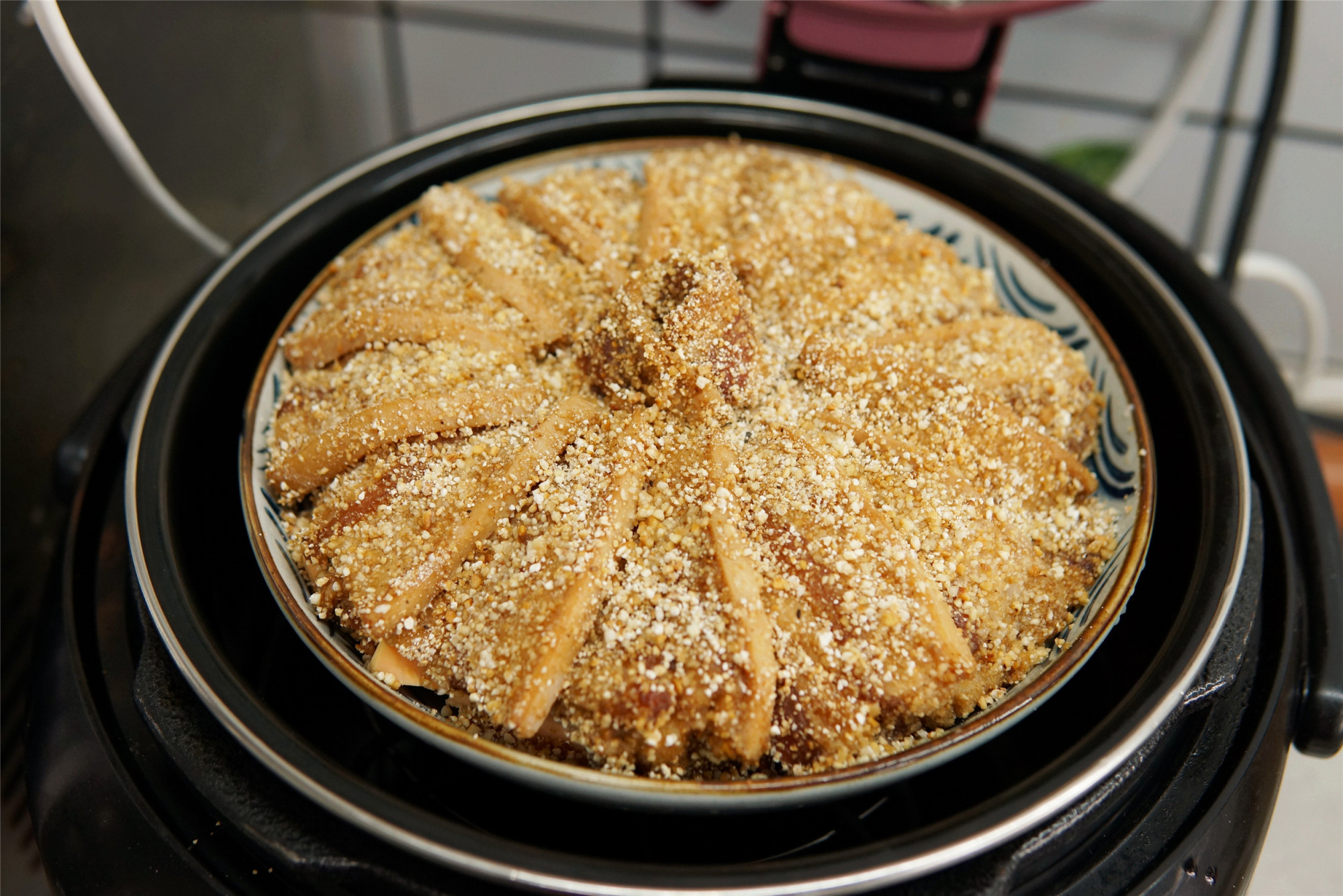 3 tips for steamed pork with rice noodles, passed down from the older generation, the pork belly is crispy and not greasy, and the rice noodles are not raw