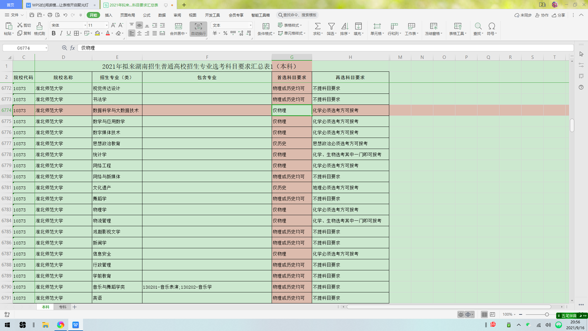 WPS的「閱讀模式」，從此讓表格開啟聚光燈