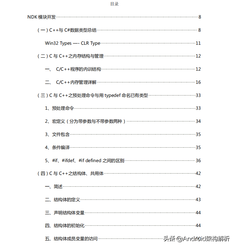 終于有人把安卓程序員必學知識點全整理出來了，有如醍醐灌頂