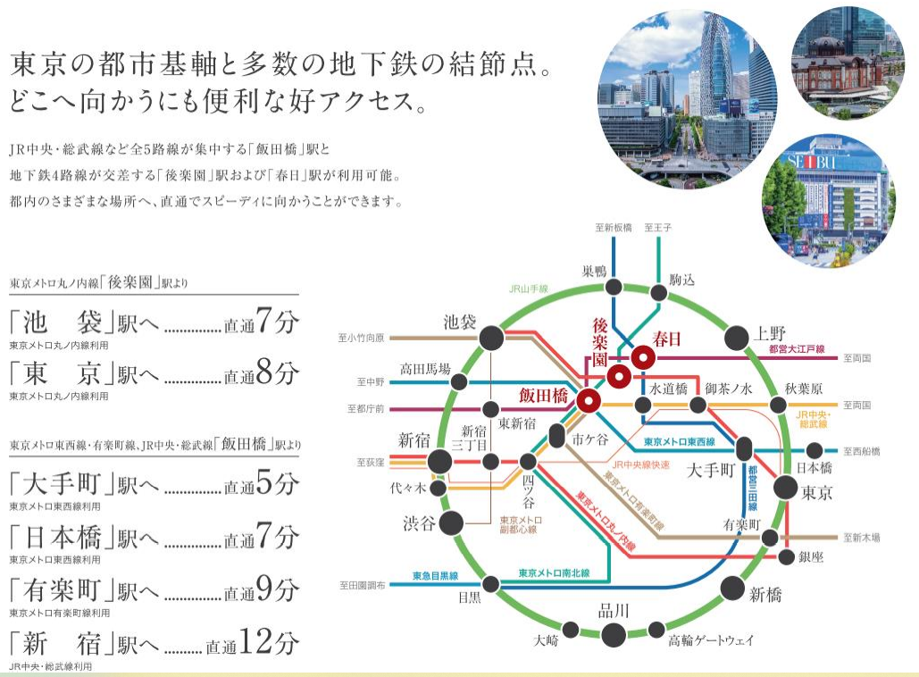 全新房 | 东京都心文京区饭田桥Livcity