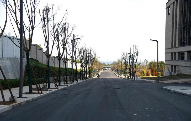 山西大学东山校区启用倒计时（实景）