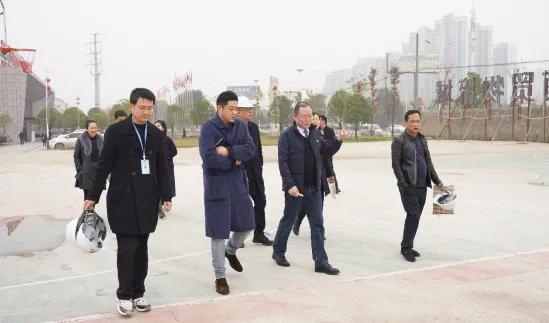 协心同力，共创未来——中国银行常德分行领导考察高星商业广场