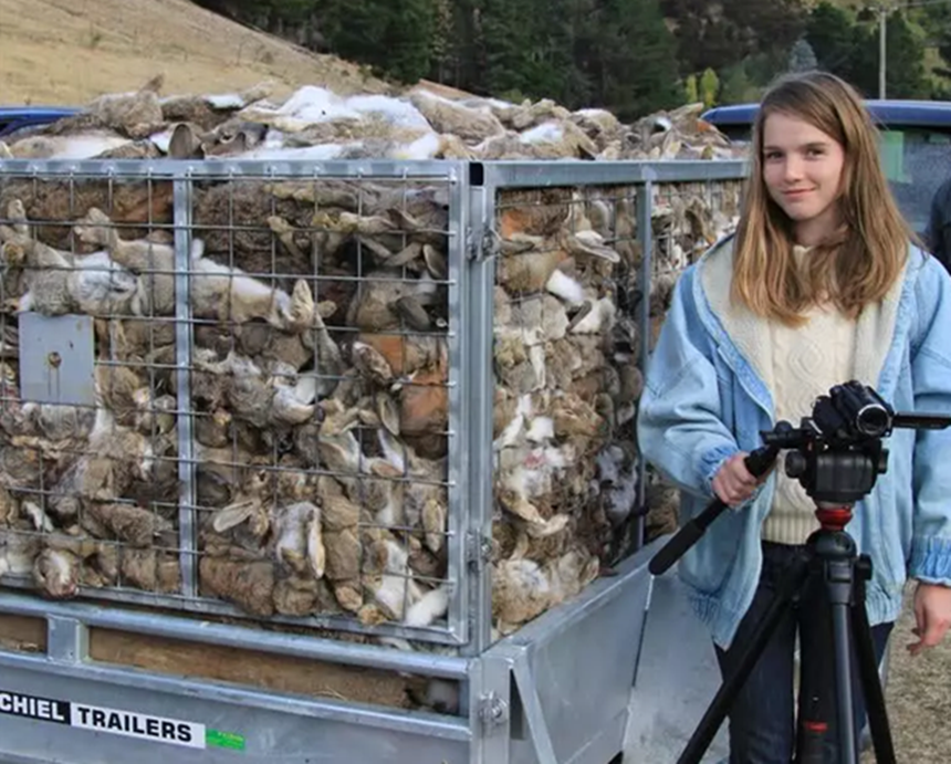 兔子泛滥成灾危害全国，数量100亿澳军也没招，