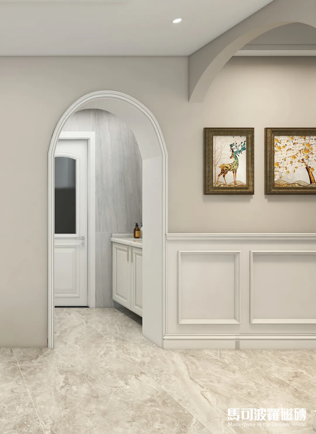 設計磚家｜144m2現代美式風，馬可波羅瓷磚給您一個溫馨舒適的家