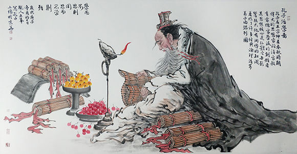 画家张亚峰 言之所通 迹成纸墨