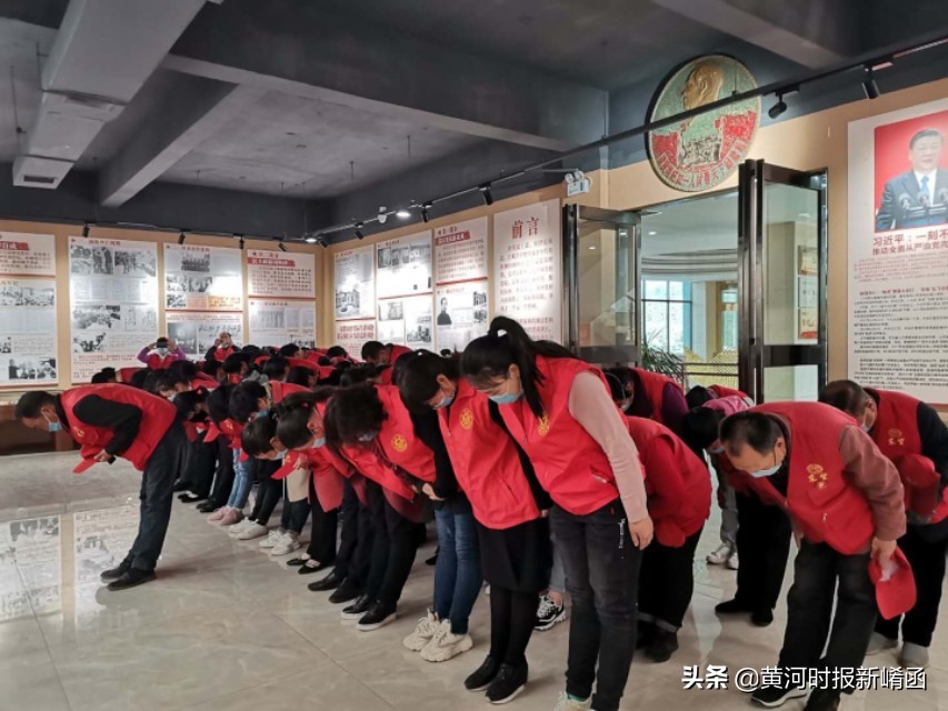 灵宝市涧西区桃林社区五四青年节“让青春在奋斗中闪光”