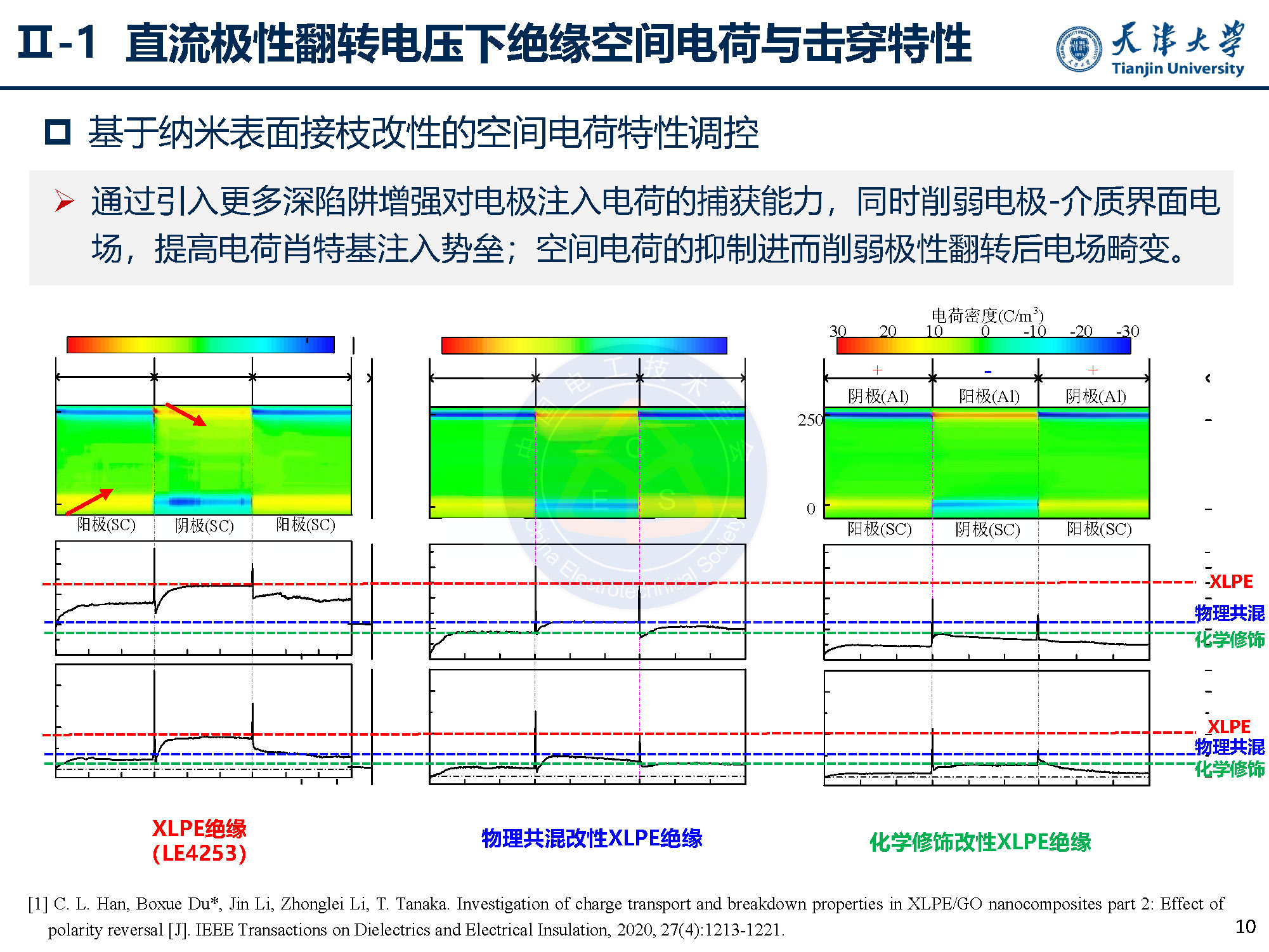 天大李忠磊副教授：多物理場下直流電纜絕緣電荷輸運與擊穿特性