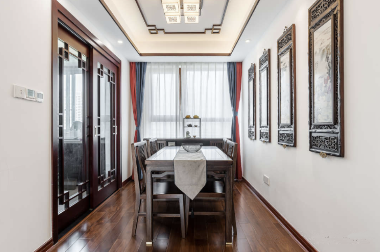 看过上千套装修案例，还是最爱中式风格，太经典耐看了，晒晒全屋