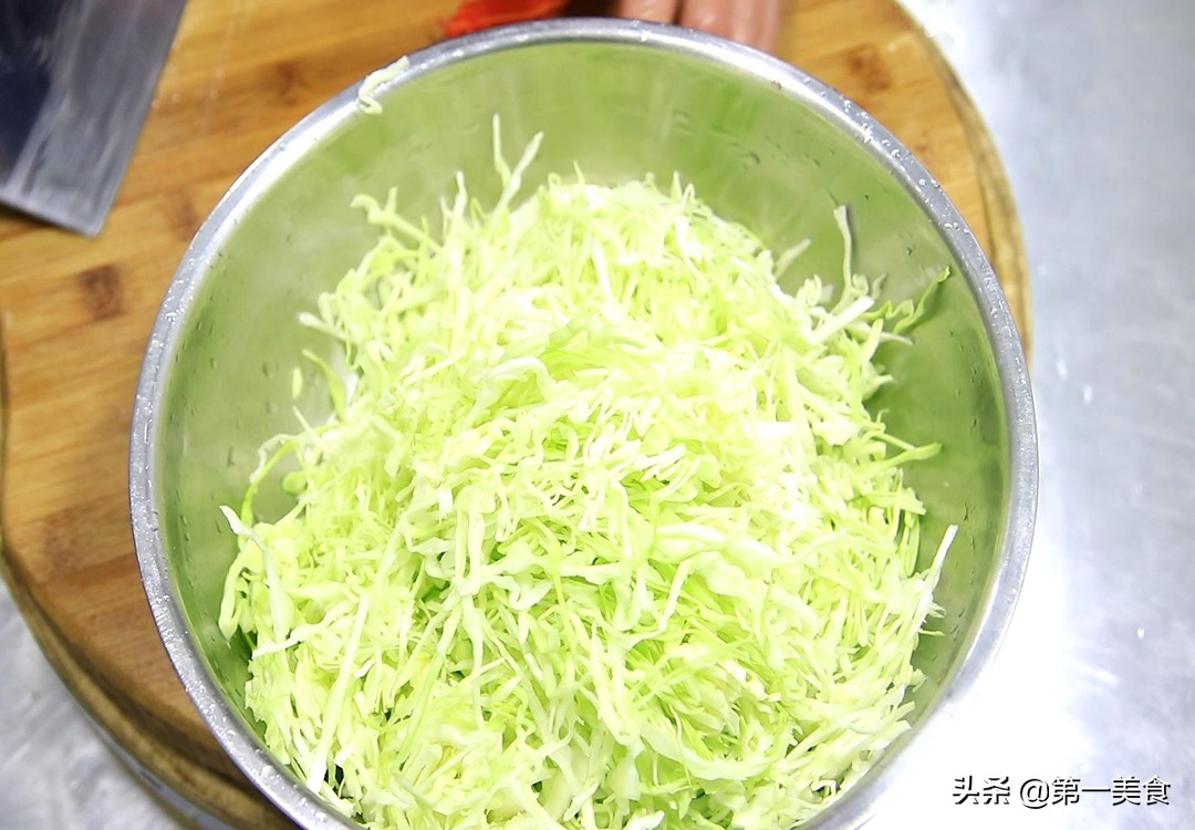 圖片[2]-【熗拌包菜絲】做法步驟圖  廚師長教你做-起舞食譜網