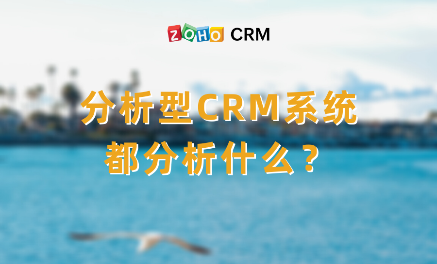 分析型CRM系統都分析什麼？