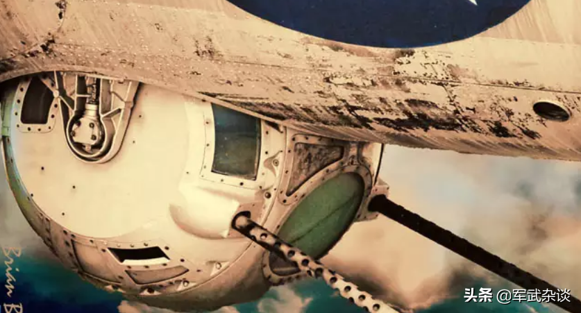 在9000米高空躺着战斗，二战美国陆航伤亡最高的岗位，机腹机枪手