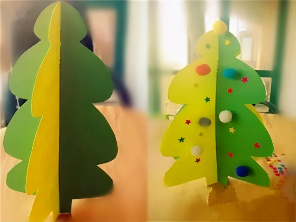 圣诞树手工如何制作流程圣诞树手工制作方法