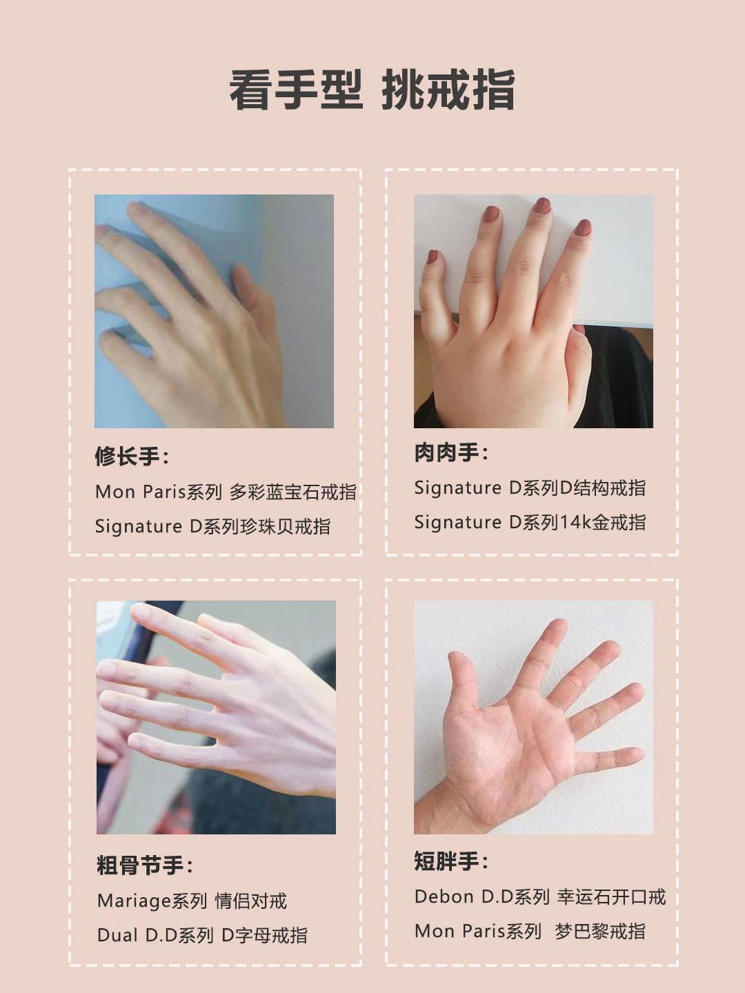干貨分享｜不同手型適配的戒指，你戴對了嗎