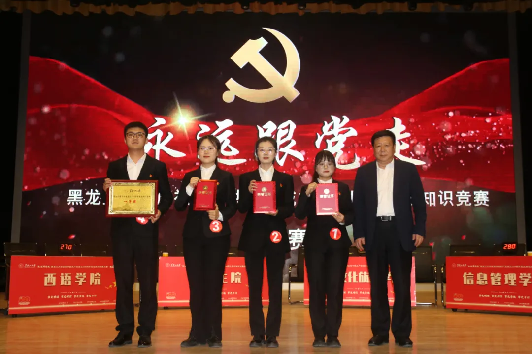 黑龙江大学举办“永远跟党走”党史知识竞赛