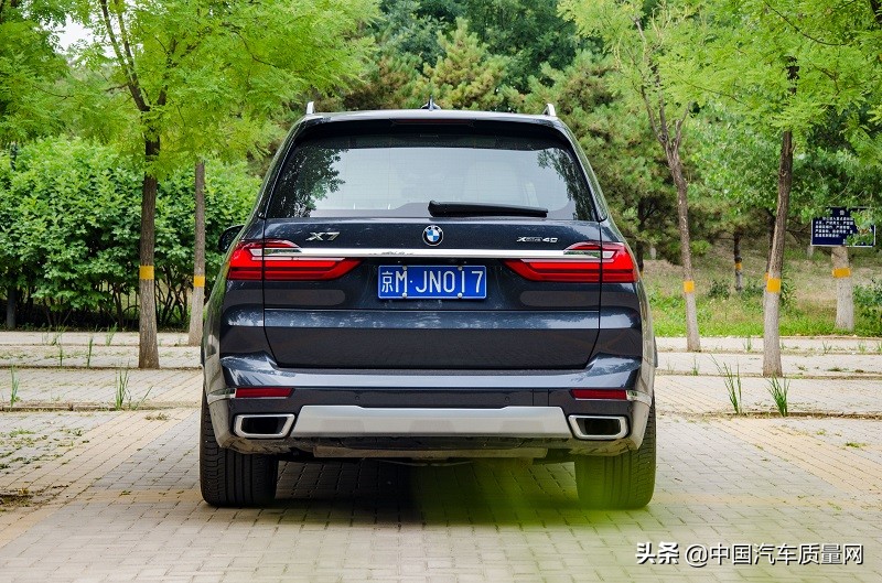 从容的“大家伙”试驾宝马X7 xDrive 40i