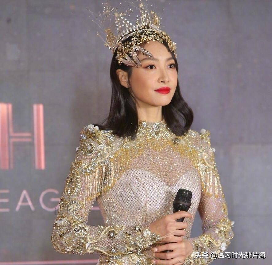 金鹰女神宋茜压轴出场，造型显粗壮，发型太随意