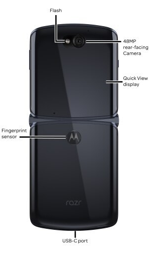 摩托罗拉手机伸缩5G手机上曝出，选用后置摄像头指纹识别