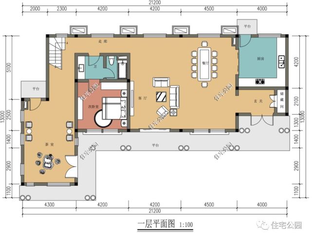 精选图库：20套农村美式风格户型图