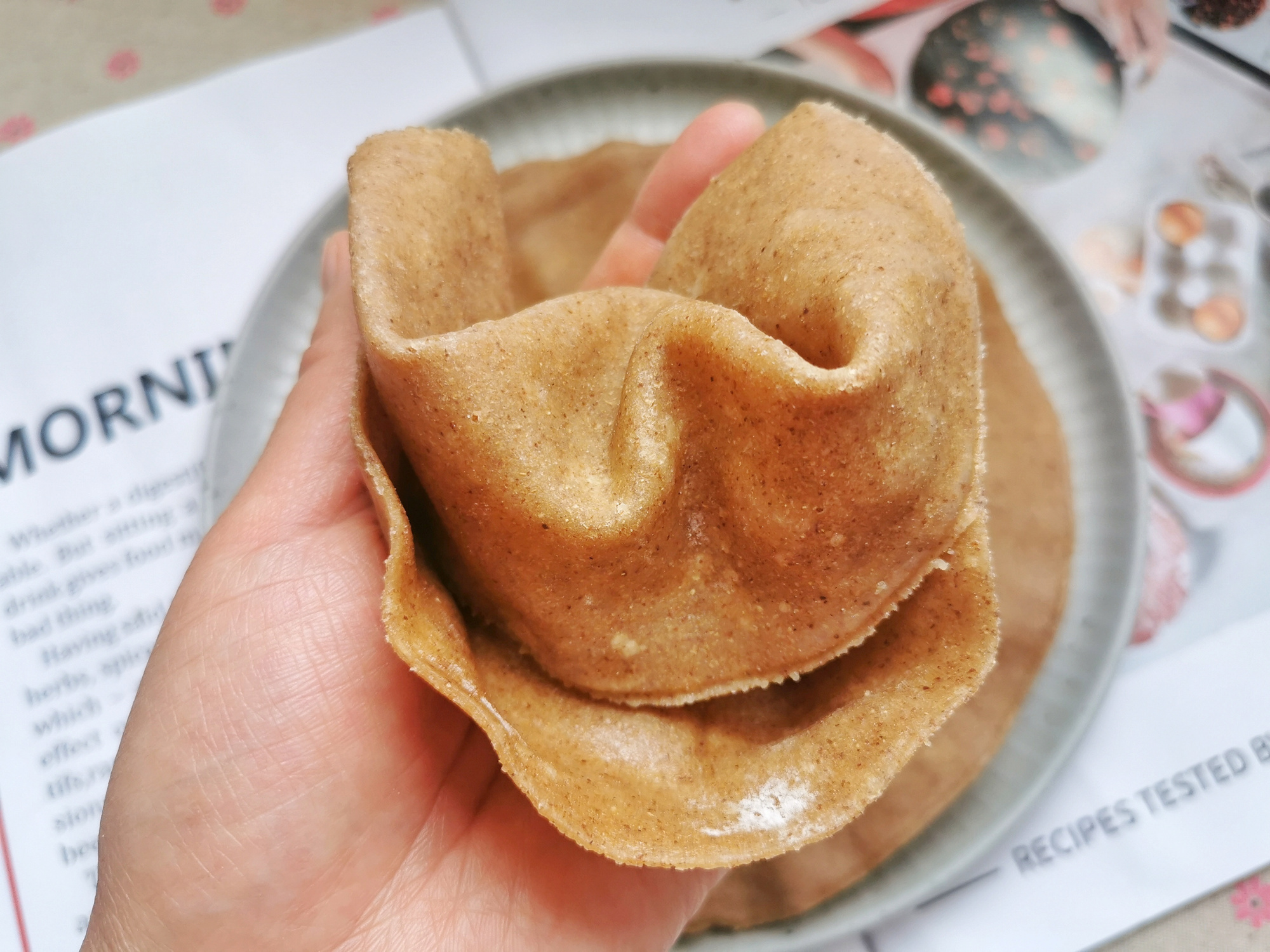 減脂瘦身的全麥餅不要買了，30分鐘做15張，一周的早餐有了