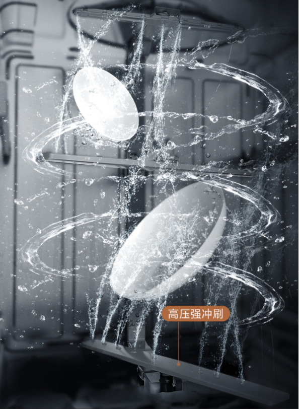 全新顶控，洗碗免弯腰！美的中式灭菌洗碗机GX800，臻享变频洗烘新体验