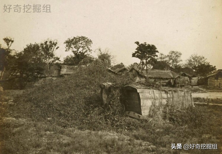1908年珍贵晚清老照片，那时候雷峰塔还没倒塌
